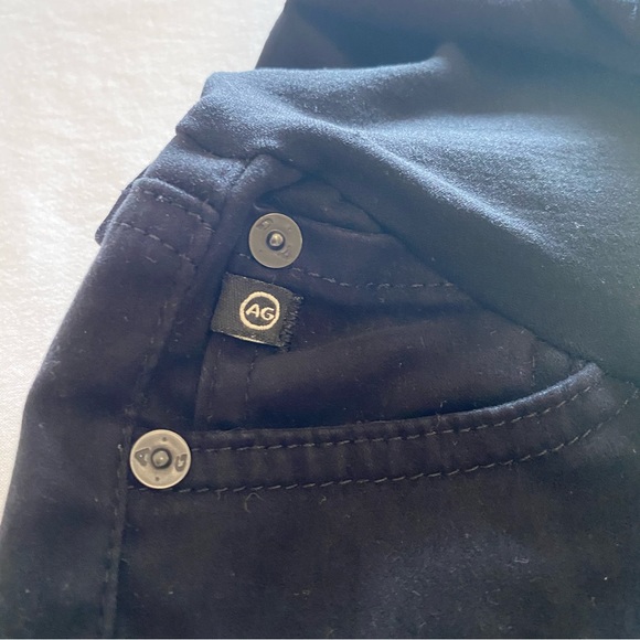 AG Adriano Goldschmeid Secret Fit Belly Black Maternity Pants Size 27 - Picture 3 of 13